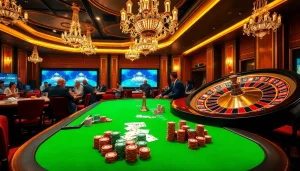 Experience thrilling games at https://www.kjc.global/ with vibrant poker tables and exciting roulette action.