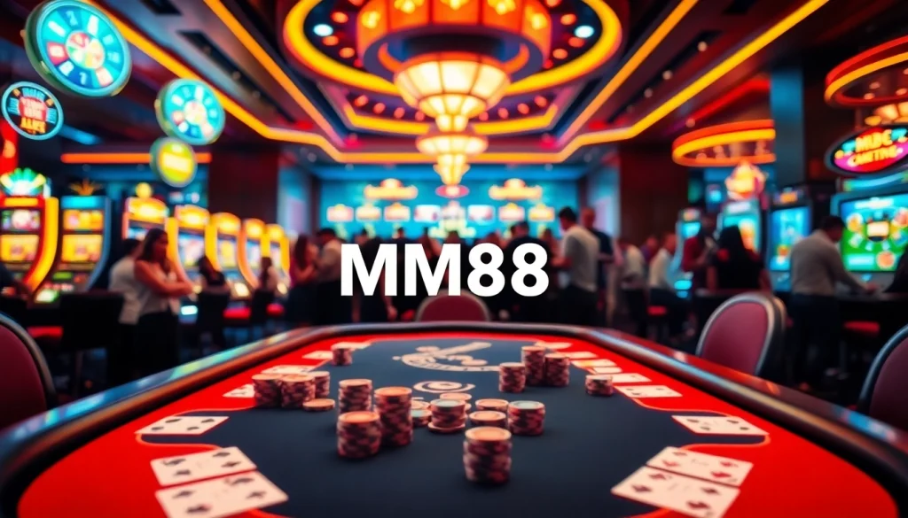 Experience the thrill of MM88 with vibrant casino gaming and rich prize opportunities.