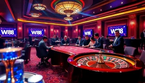 Experience the excitement of online betting with ww 88, showcasing vibrant casino action and thrilling gameplay.