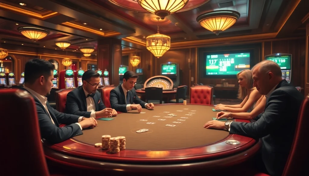 Experience high-stakes gaming at http://8kbetsg.com with an exciting poker scene and luxurious casino ambiance.