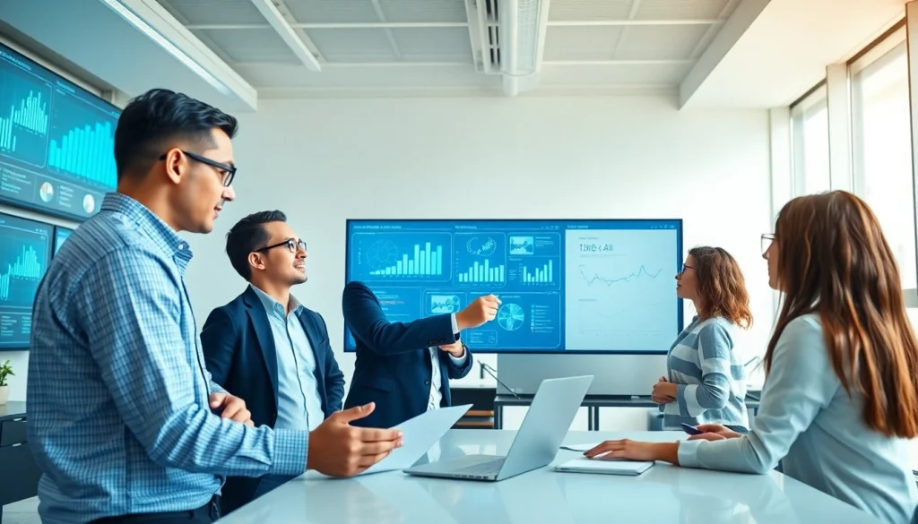 Consulenza ai con esperti in un ambiente moderno e collaborativo.