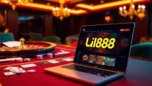 Experience the thrill of UU88 online gambling with dynamic gameplay and luxurious casino elements.