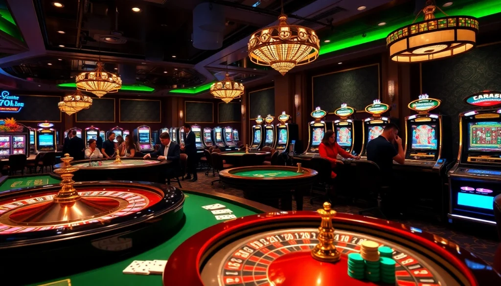 Experience the excitement of 789club with luxury casino gaming and vibrant slot machines.