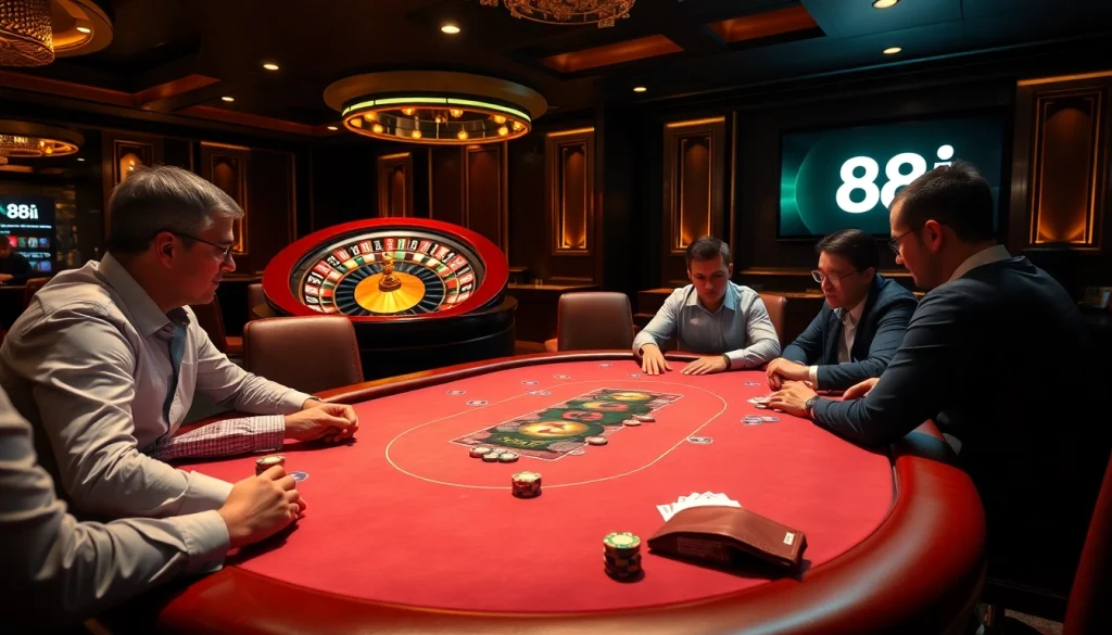Experience high-stakes poker excitement at 88i's premium online casino.