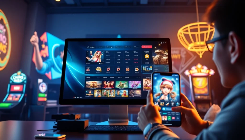 Platform permainan online Wargatoto menampilkan permainan yang berwarna-warni dengan antarmuka yang ramah pengguna