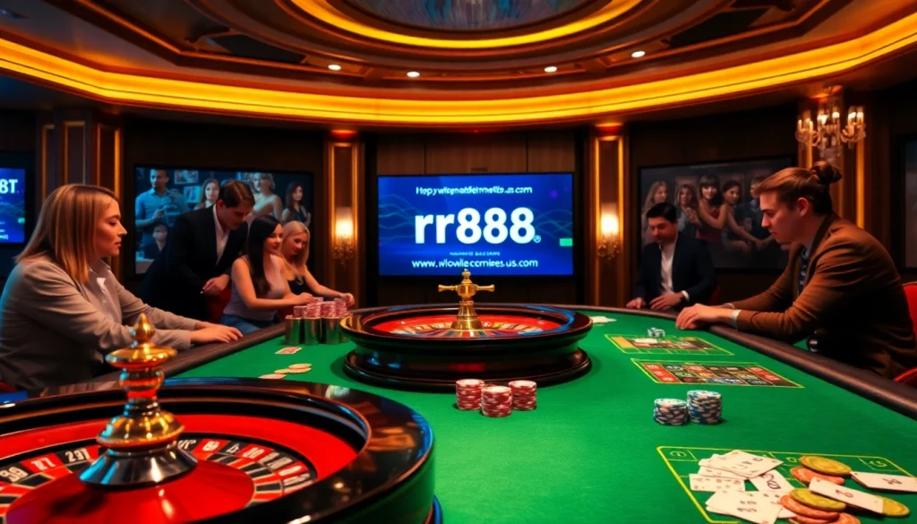 Experience the thrill of engaging gambling activities at https://rr88a.us.com/, featuring exciting casino tables and games.