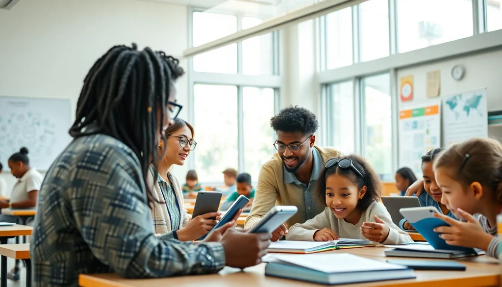 Interactive learning environment promoting education equity and innovation.