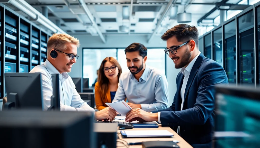 Boost your law firm's efficiency with expert it services for law firms in a vibrant office setting.