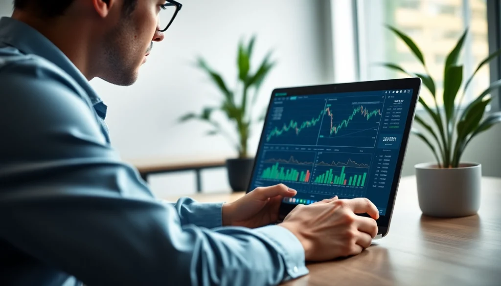 Acheter bitcoin avec un expert en finance examinant le marché des cryptomonnaies.