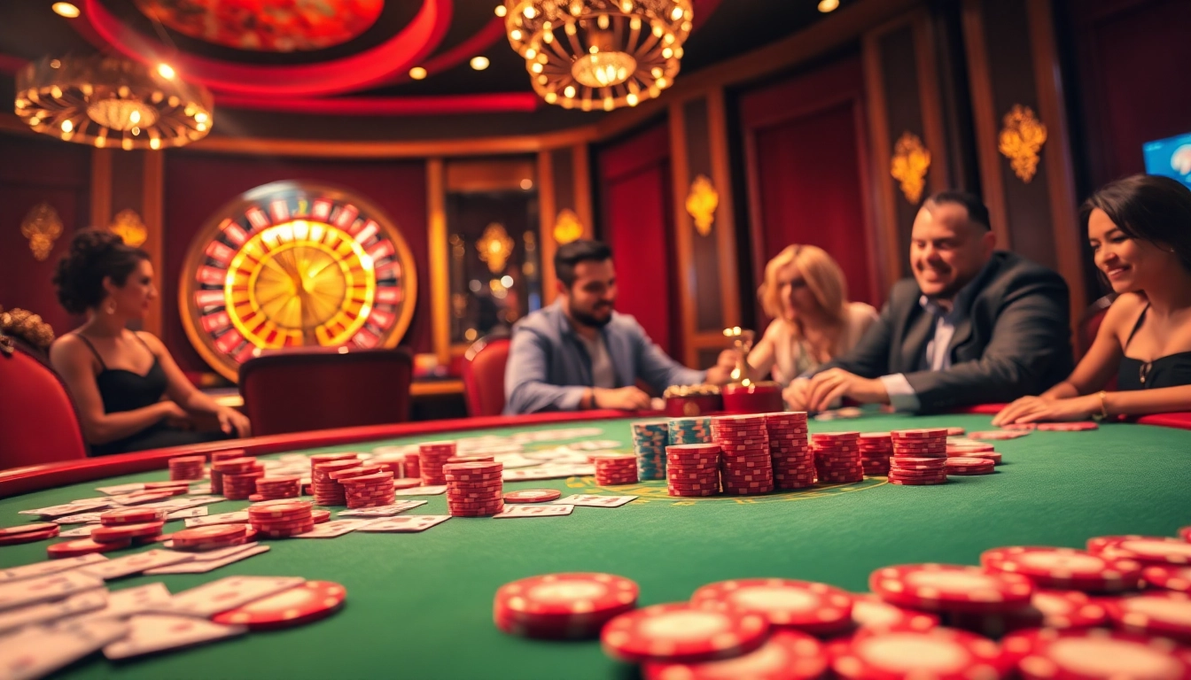 Experience the thrill of gaming at https://l444.art/ with dynamic poker gameplay and festive casino atmosphere.