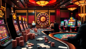 Experience the thrill of winning at OK365's vibrant casino tables.