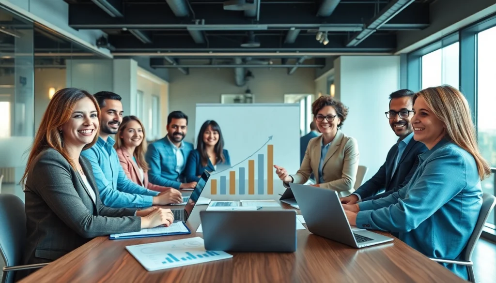 Professional nonprofit executives strategizing in a modern office, reflecting Scion Executive Search's expertise at https://scionexecutivesearch.com/.