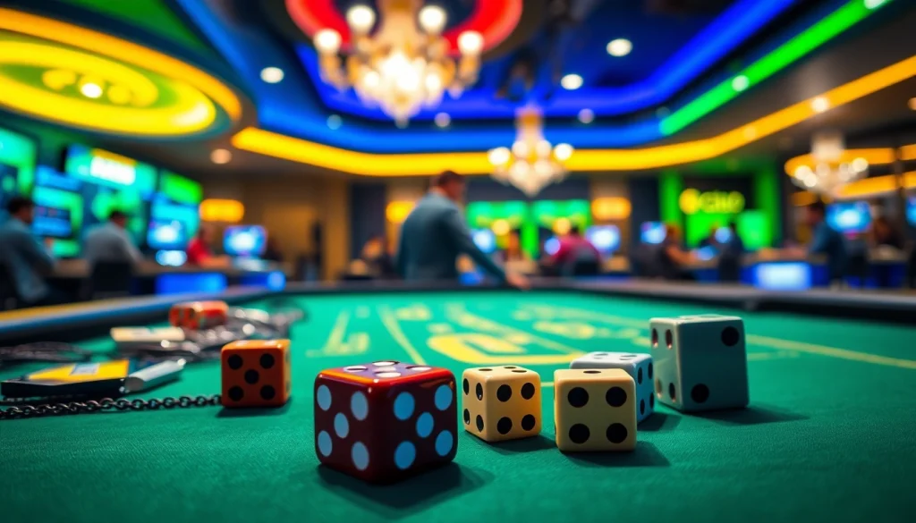 Experience the best csgo gambling sites with vibrant casino gaming elements and immersive atmosphere.