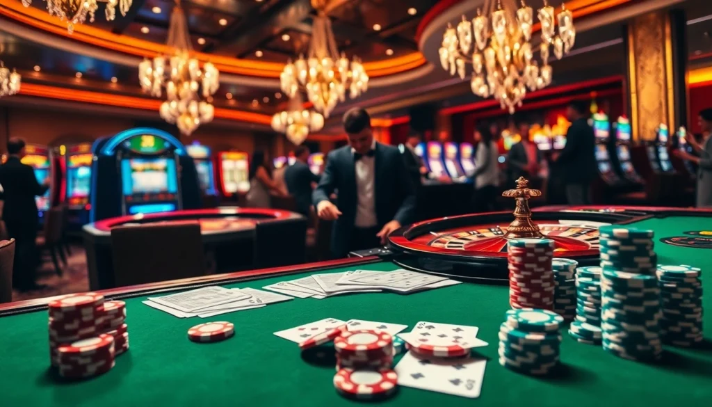 Experience the thrill of casino gaming at https://s80web.com/ with vibrant roulette tables and enthusiastic players.
