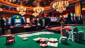 Experience the thrill of casino gaming at https://s80web.com/ with vibrant roulette tables and enthusiastic players.