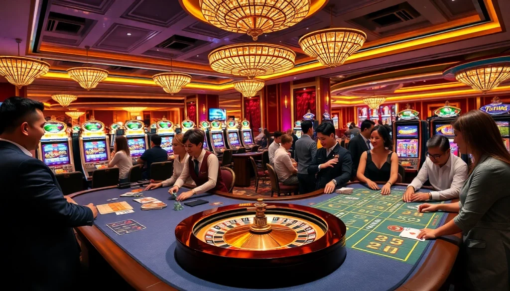Experience the thrill of Nhà Cái S8 with vibrant casino games and professional dealers.