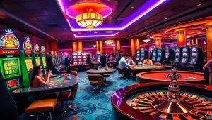 Experience the excitement at https://s8.boston/ with vibrant casino tables and engaged players.