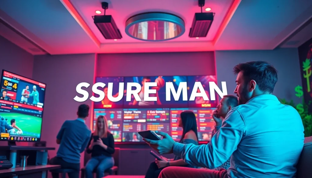 Safe and user-friendly betting environment showcasing 슈어맨 platform features.