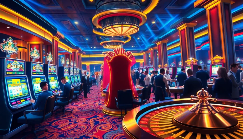 Menangkan jackpot dengan slot zeus di kasino yang megah ini, penuh warna dan permainan seru.