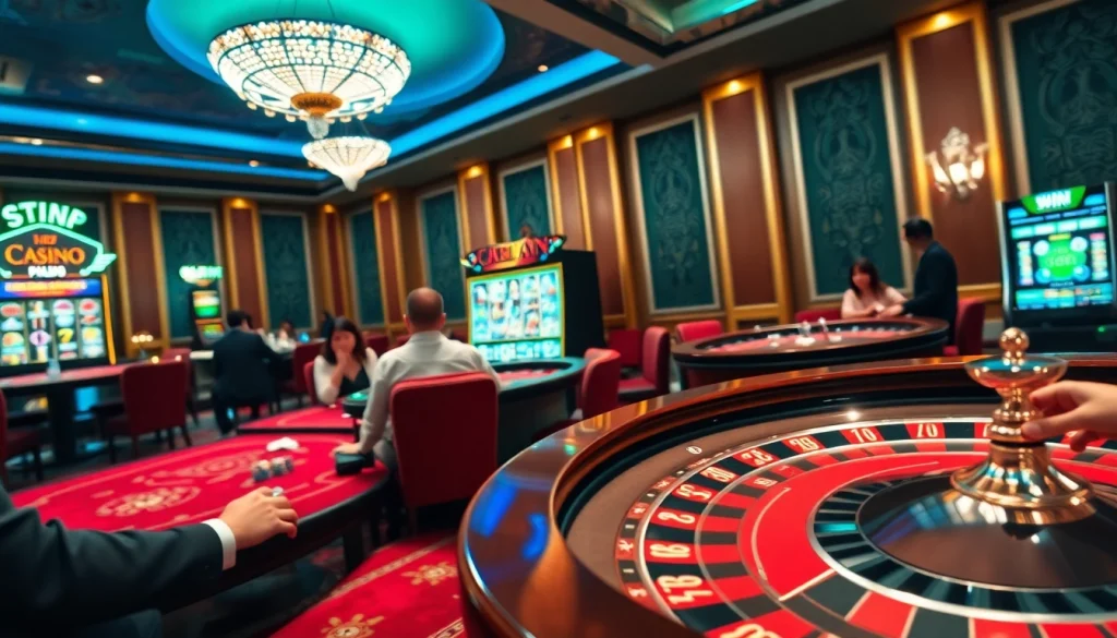 Experience the thrill of Live Casino 4K at https://68vip.ac/, where luxury and excitement meet in a vibrant gambling atmosphere.