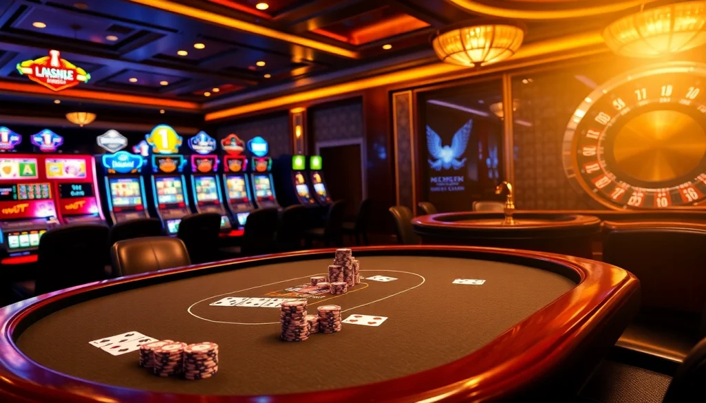 Experience thrilling gameplay at https://9789bet.com/ with vibrant casino tables and engaging atmosphere.