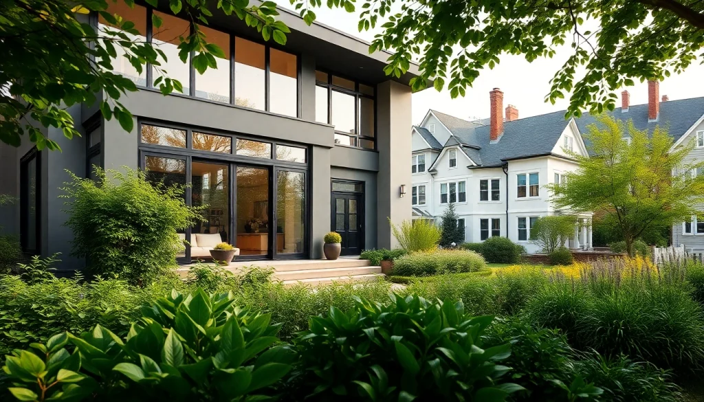Showcasing residential architectural services Boston in a beautifully designed modern home.