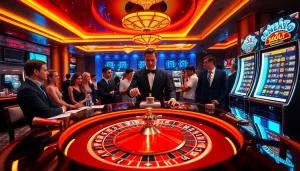Experience the thrill of gambling at F8BET with a vibrant casino atmosphere and exciting gaming action.