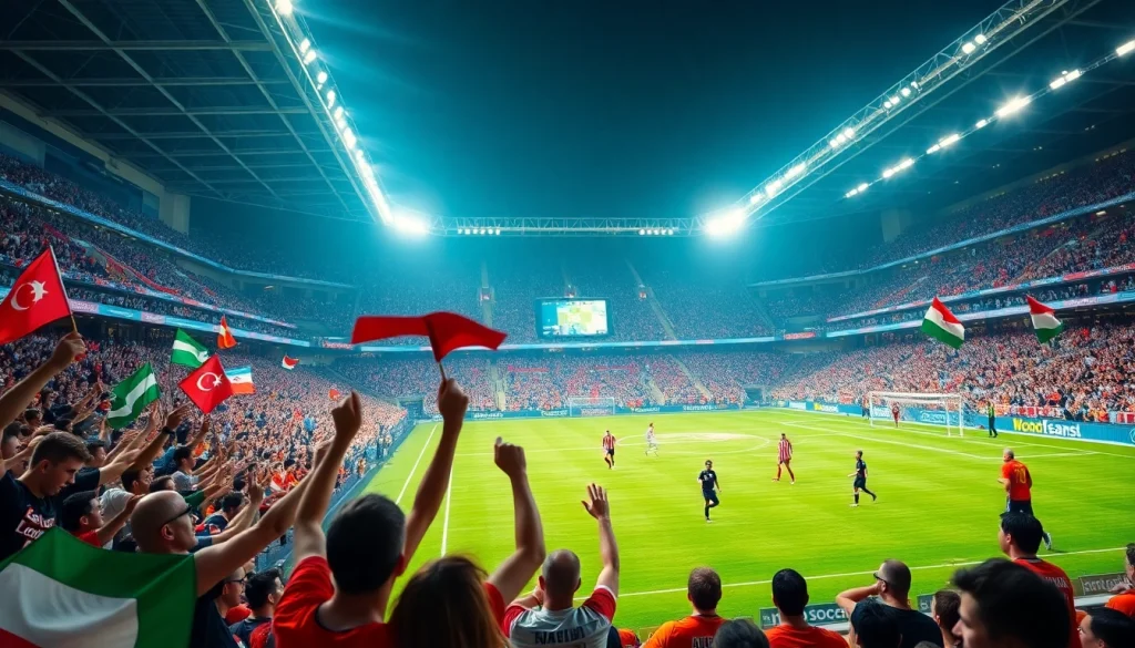 Socolive offers thrilling live streaming of high-energy football matches, showcasing vibrant fan engagement.