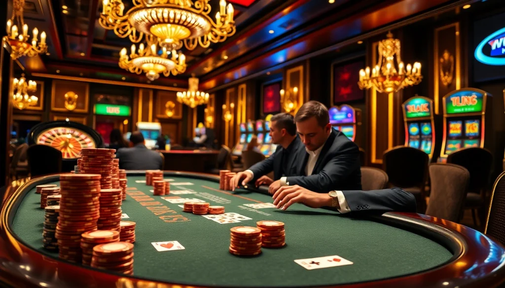 Experience thrilling gaming at https://luck882.co.com/ with exciting poker action, vibrant tables, and luxury settings.