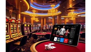 Bmw777 Daftar reveals exciting slot games in a vibrant casino atmosphere.