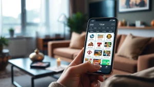 Engaging online betting experience with the app interface of https://79kingg.us/ on a smartphone, showcasing exciting game options.