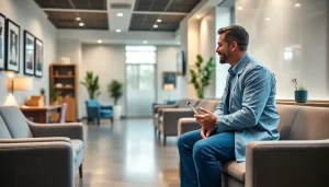 メンズ・ライフ・クリニックの評判とレビューを示す、親しみやすい医療対応の画像