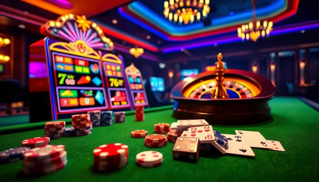 Experience the thrill of winning at xin88 with luxurious casino games and vibrant slot machines.