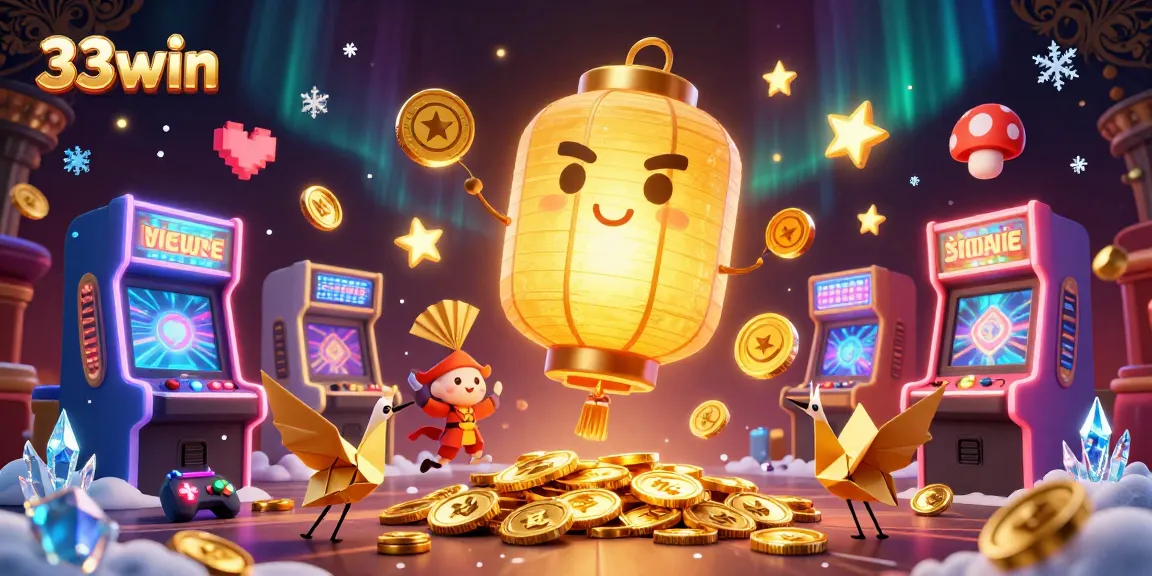 Experience thrilling gameplay at 33win with vibrant casino-themed characters and elements.