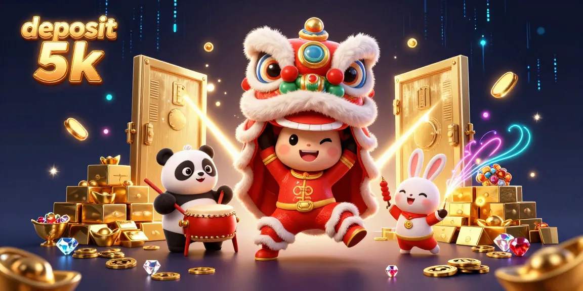 Experience thrilling wins with deposit 5k promotions and colorful 3D casino characters.