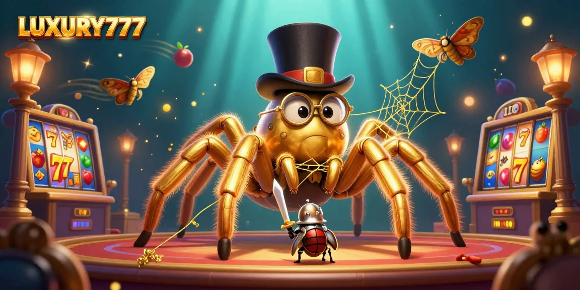 Menangkan jackpot LUXURY777 dengan gambar 3D kemewahan slot terinspirasi kasino.