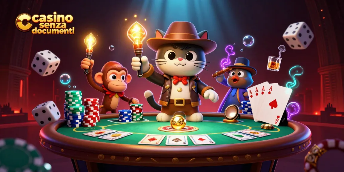 Giocati nel casino senza documenti con un'esperienza avventurosa e dinamica.