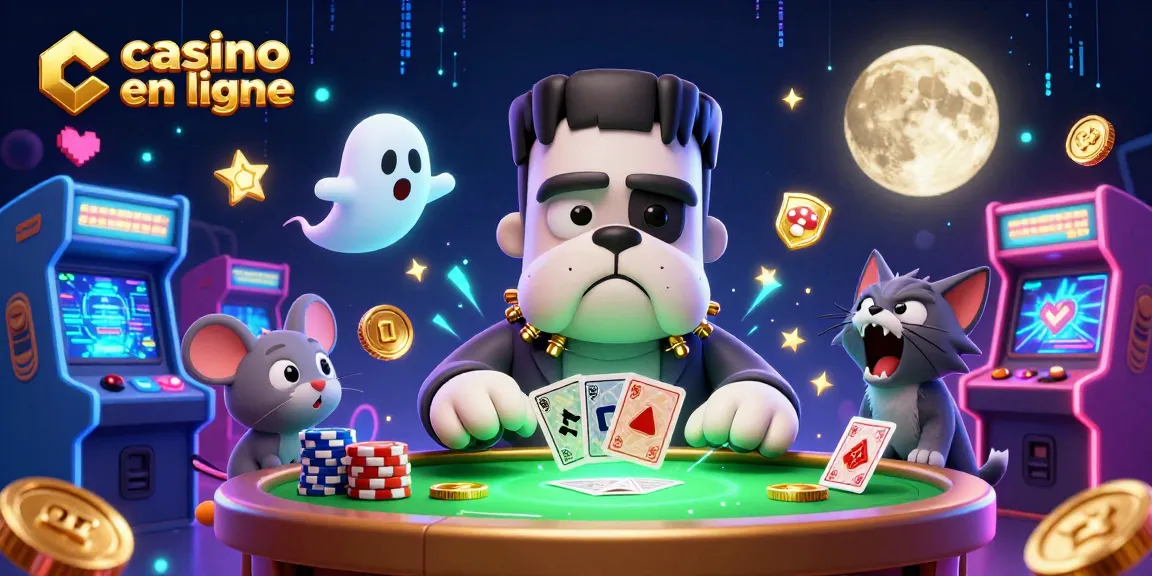 Joue à casino en ligne avec une scène palpitante de personnages fantastiques à une table de jeu.
